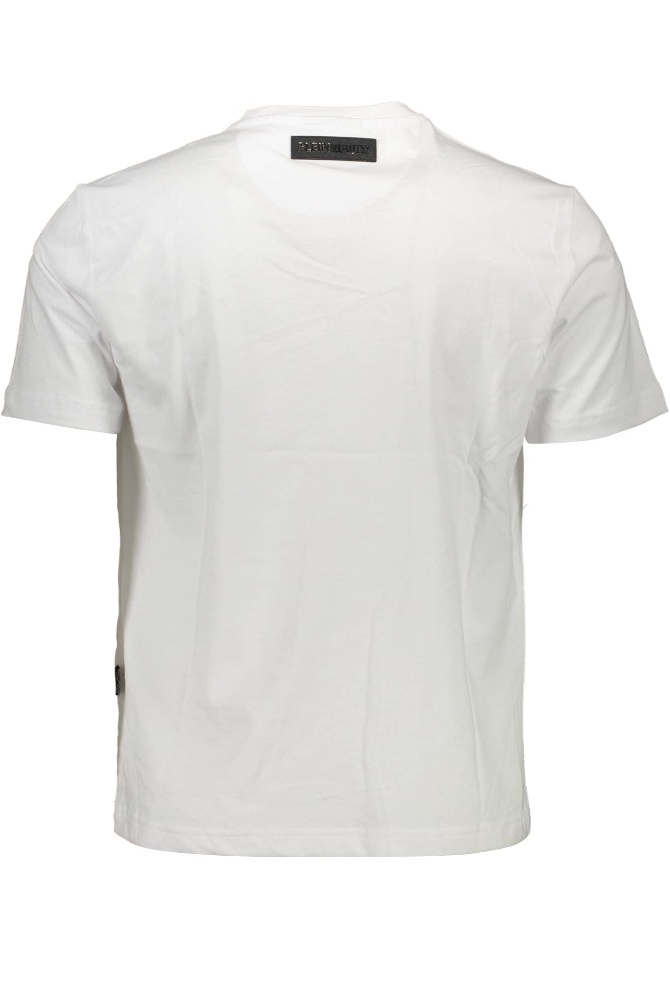 PLEIN SPORT T-SHIRT MANICHE CORTE UOMO BIANCO - Miniatura 2