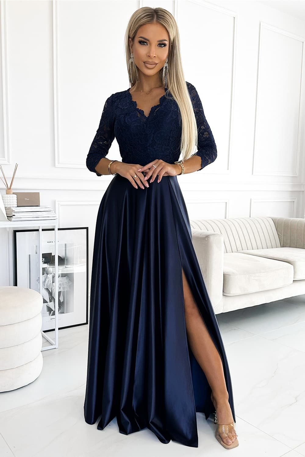 Vestito lungo model 188119 Numoco