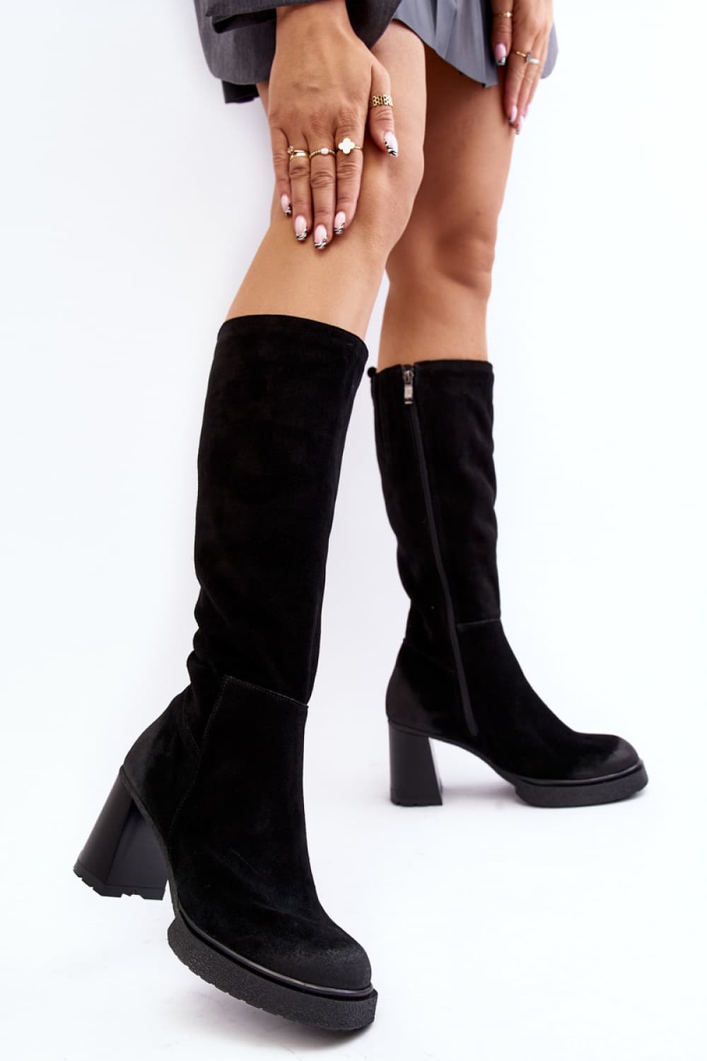 Stivali con tacco model 189037 Step in style