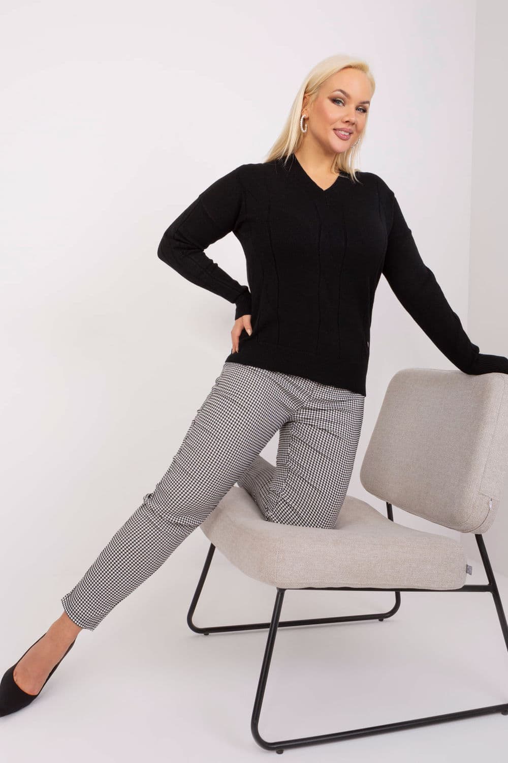 Maglione plus size model 190057 Factory Price - Miniatura 2