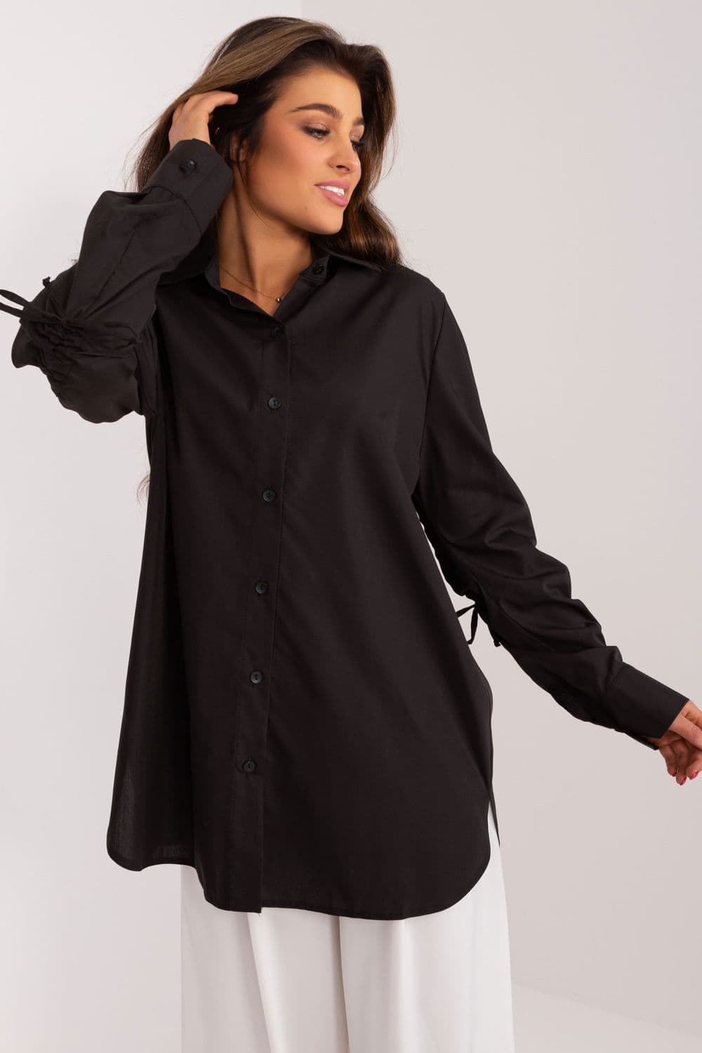 Camicia a manica lunga  model 192526 Lakerta