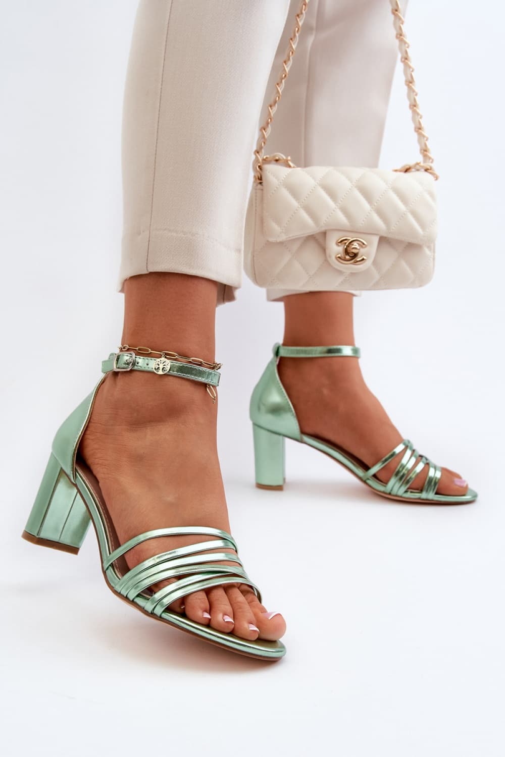 Sandali con tacco model 194991 Step in style