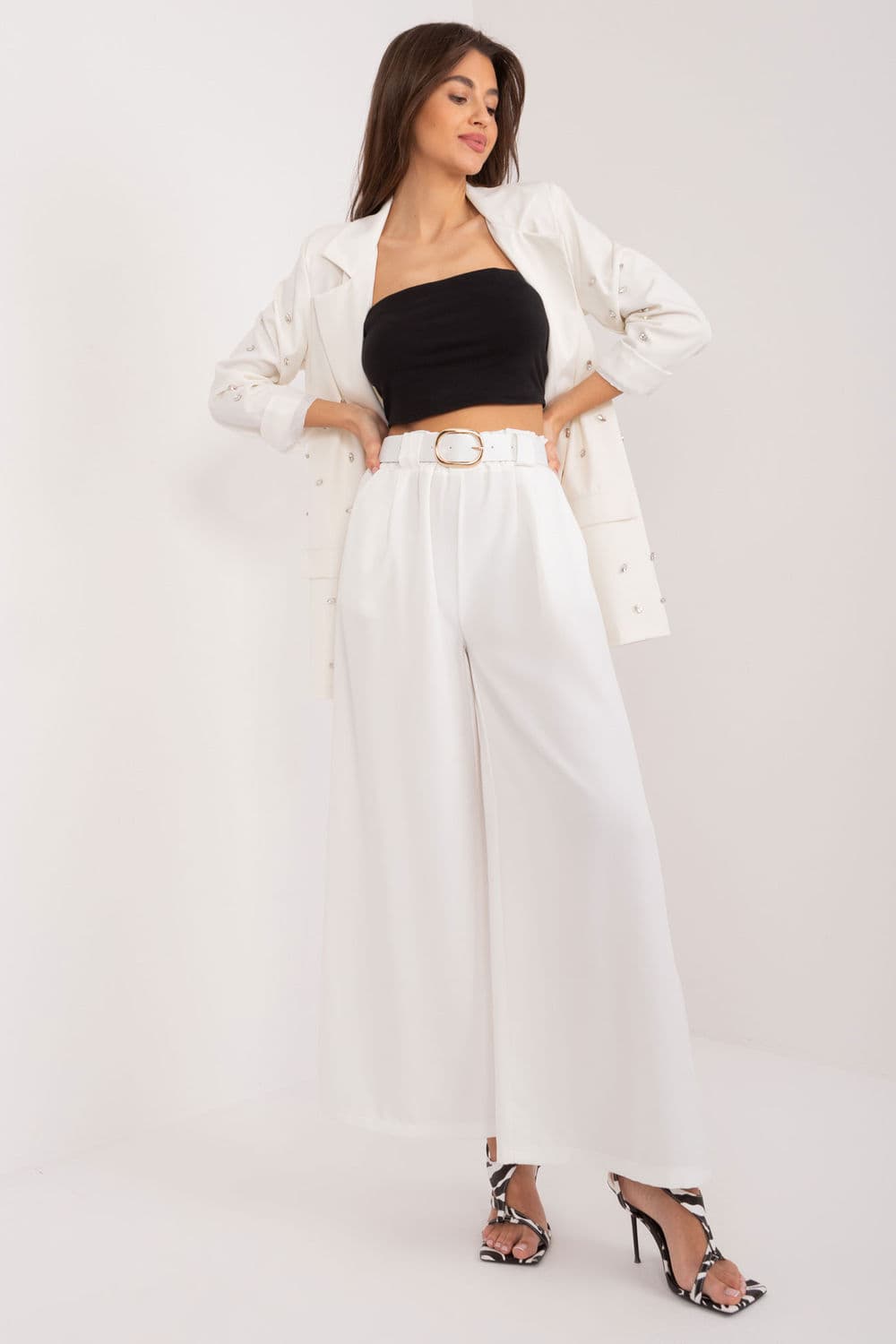 Pantaloni da donna model 195314 Italy Moda