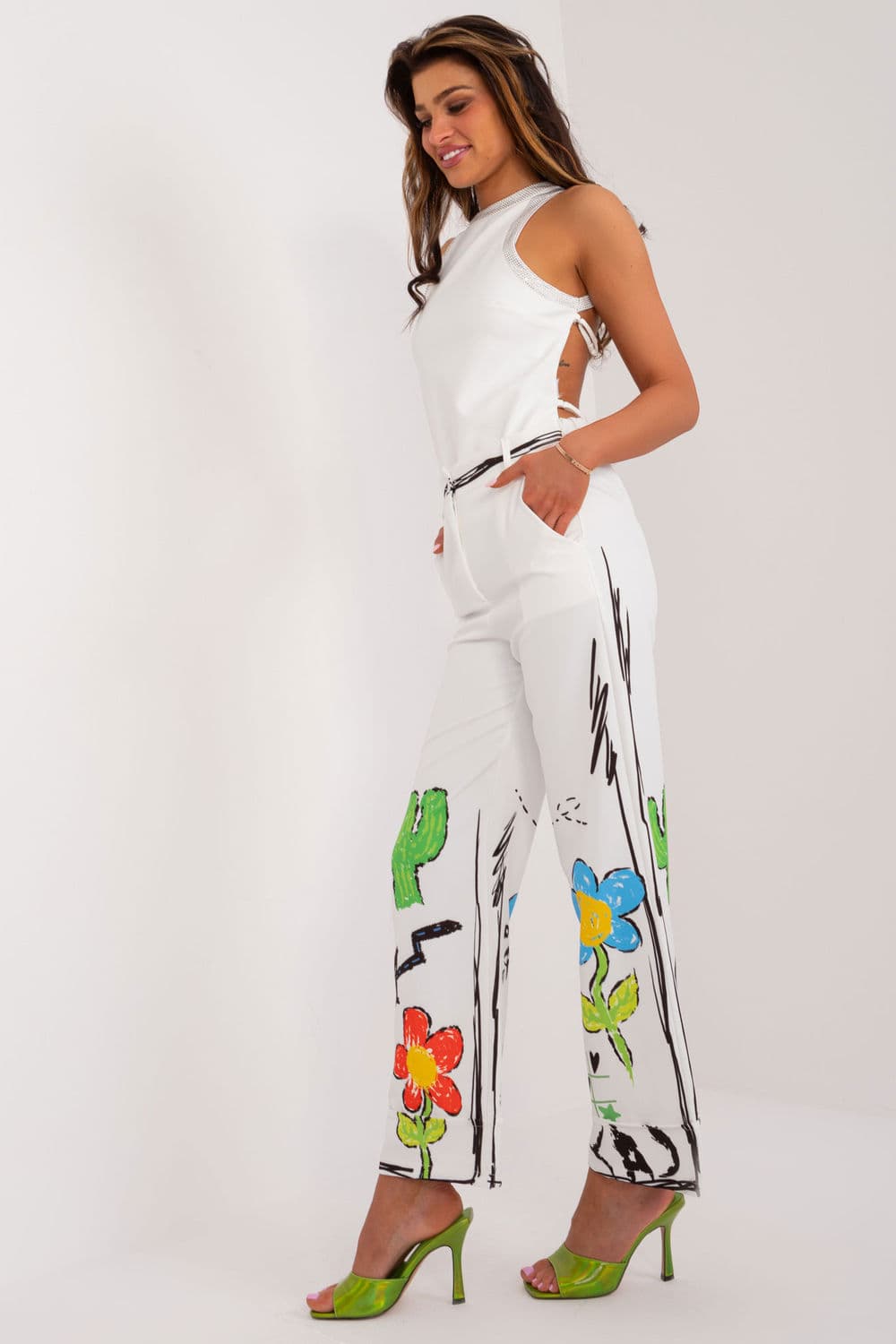 Pantaloni da donna model 196578 Italy Moda - Miniatura 2