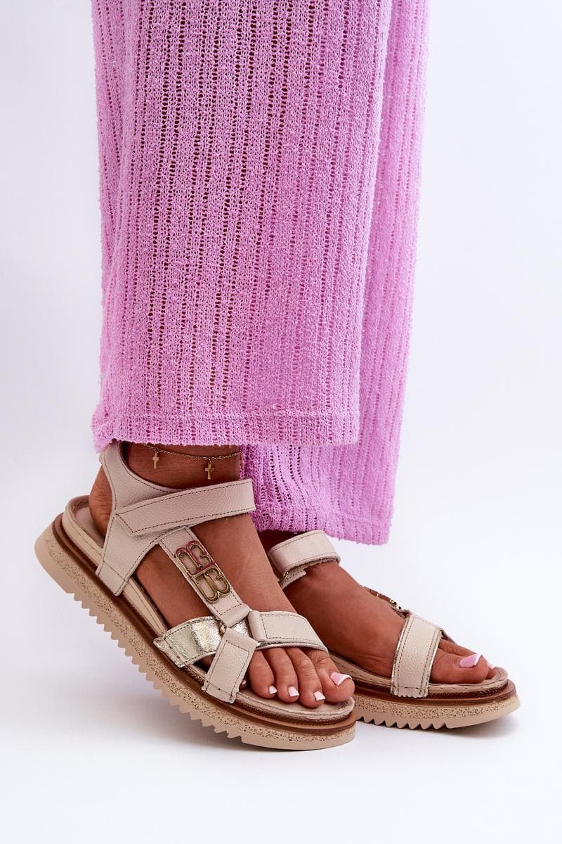 Sandali con plateau model 198126 Step in style