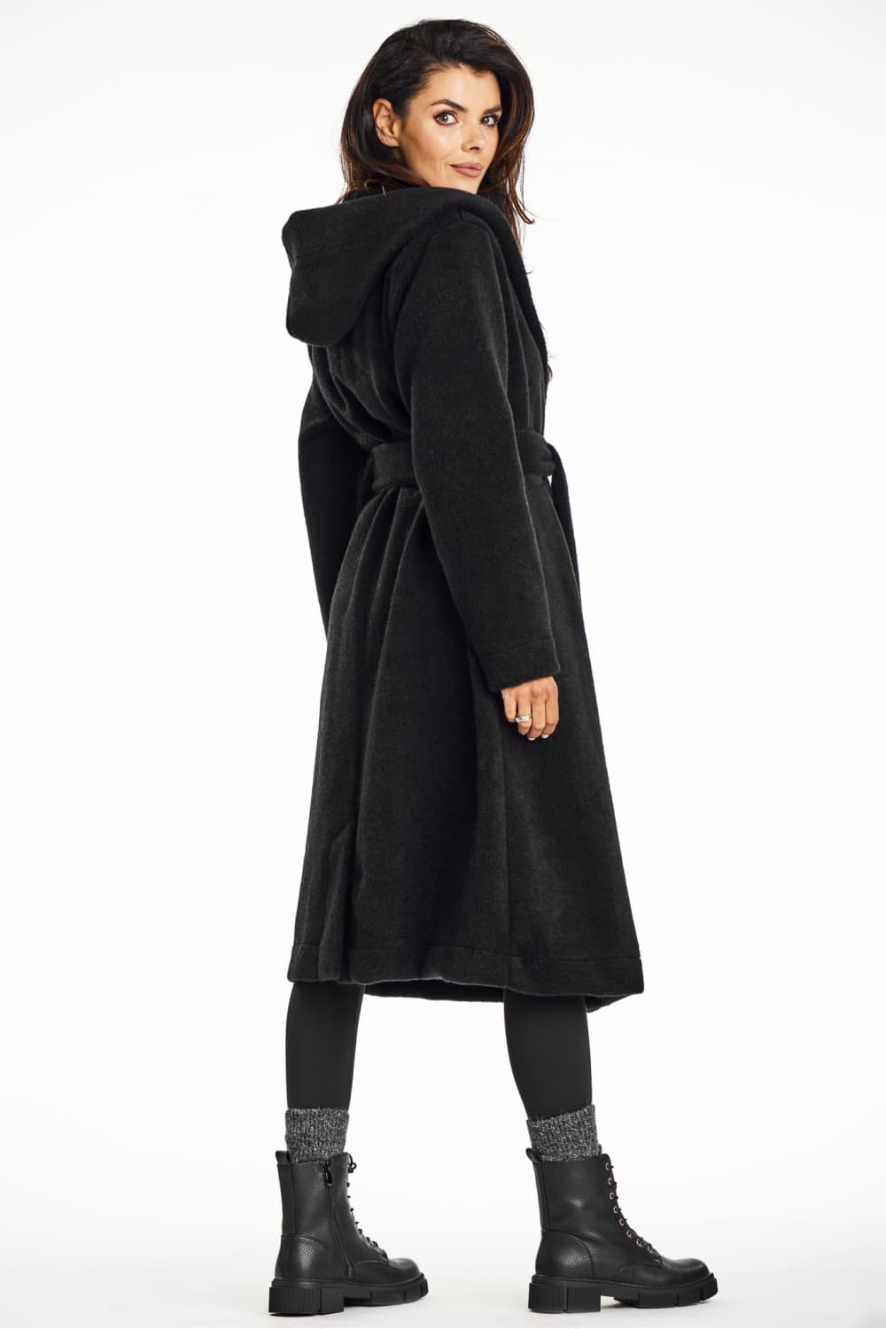 Cappotto model 200555 awama - Miniatura 3
