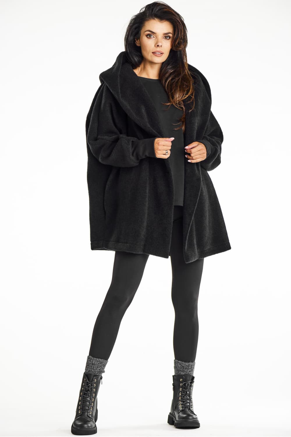 Cappotto model 200557 awama - Miniatura 2