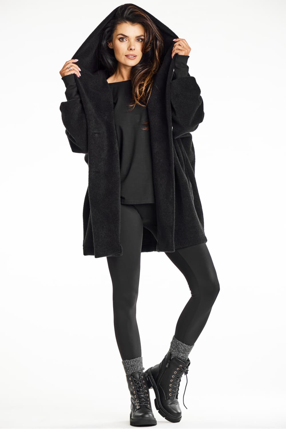 Cappotto model 200557 awama - Miniatura 4
