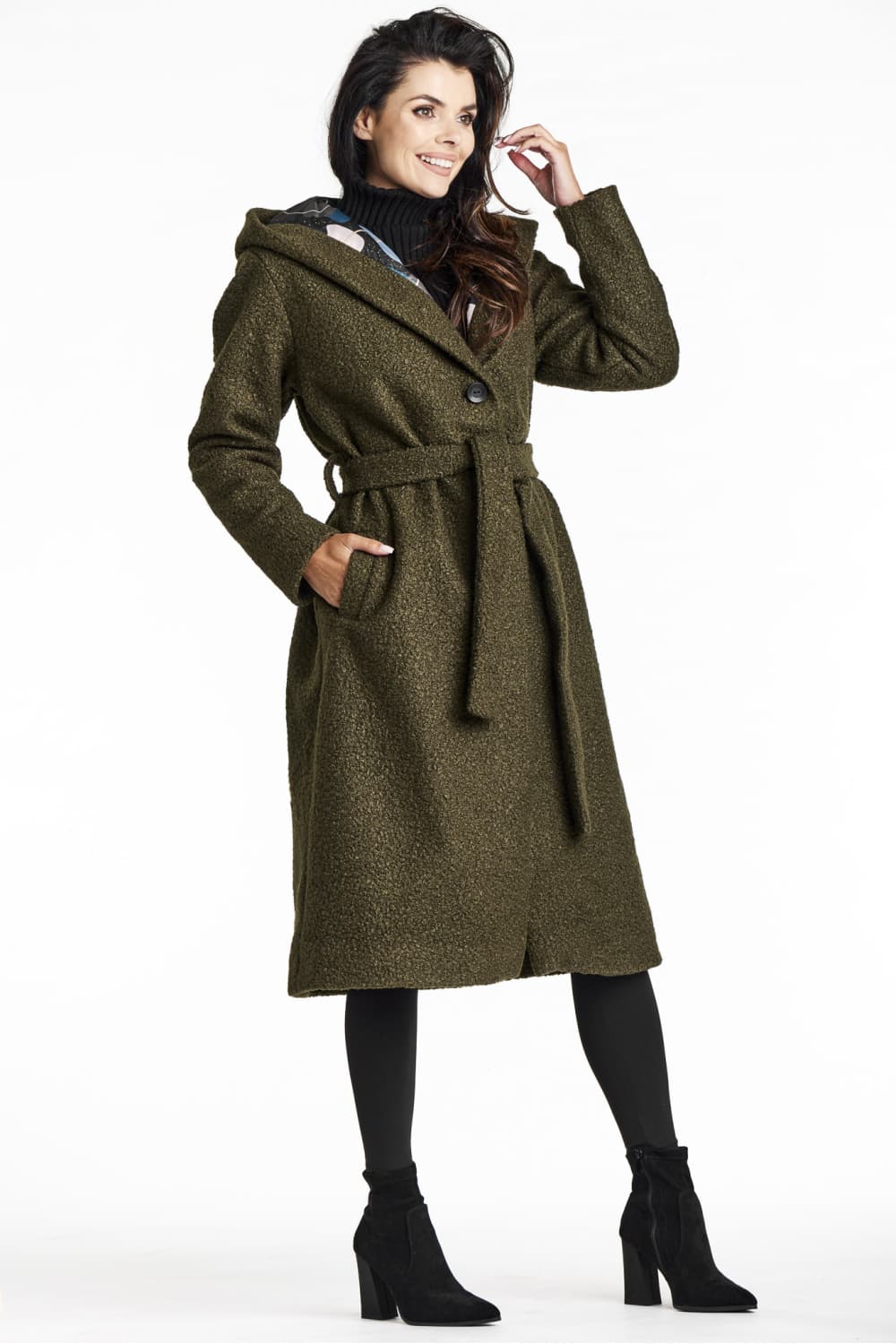 Cappotto model 200558 awama - Miniatura 4