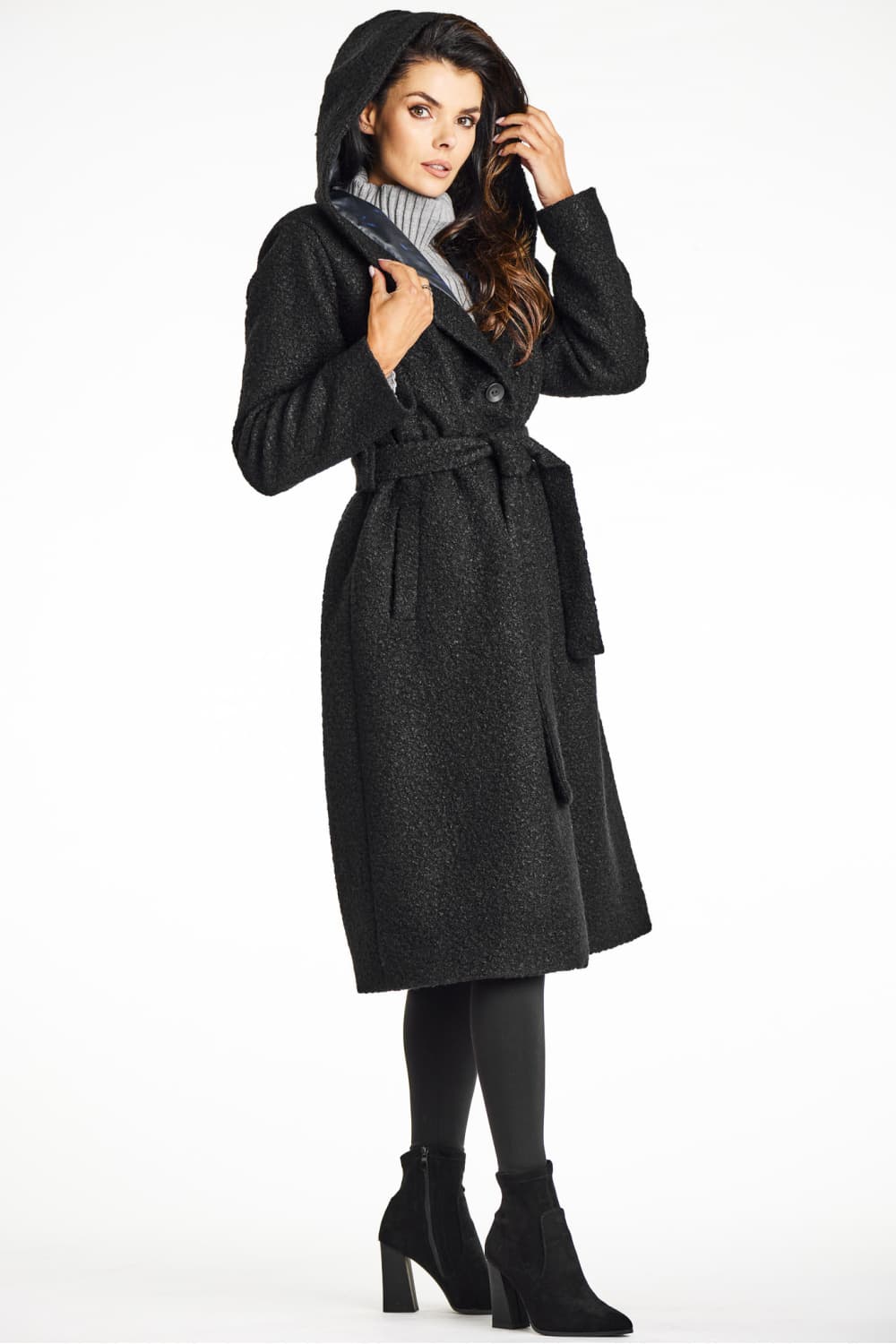 Cappotto model 200559 awama - Miniatura 4