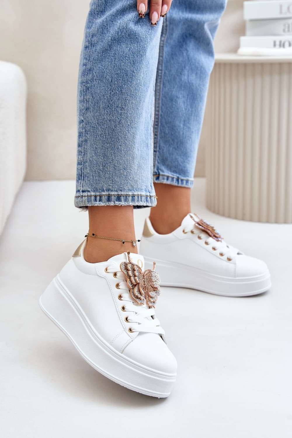 Scarpe sportive con piattaforma model 201045 Step in style