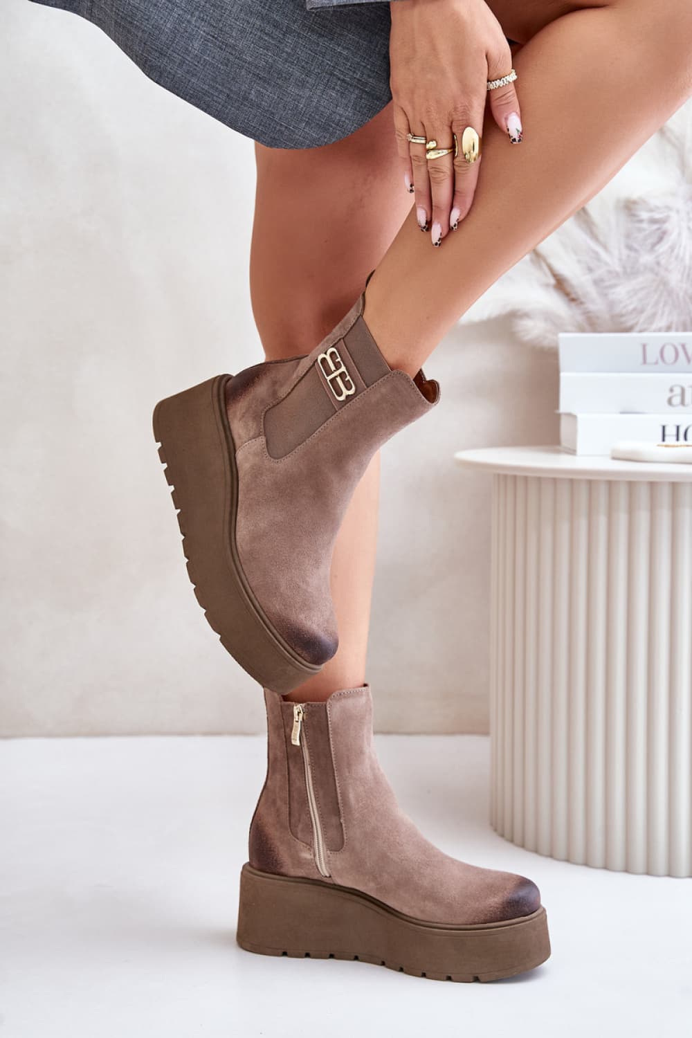Scarpe con zeppa model 201181 Step in style - Miniatura 3