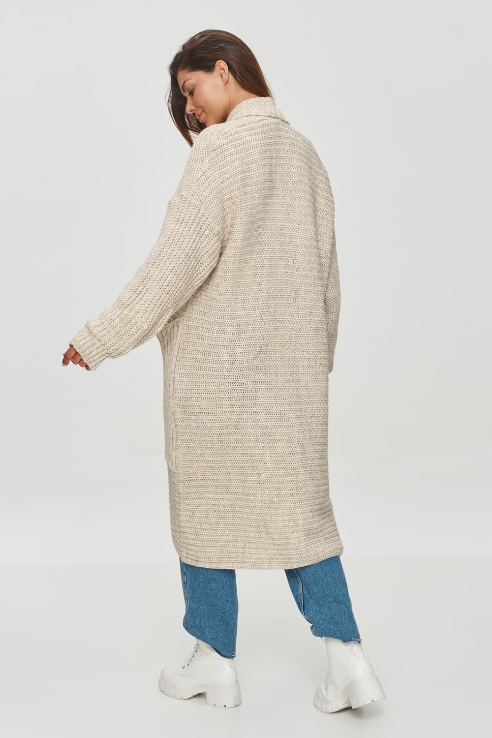 Cardigan model 201795 Makadamia - Miniatura 2