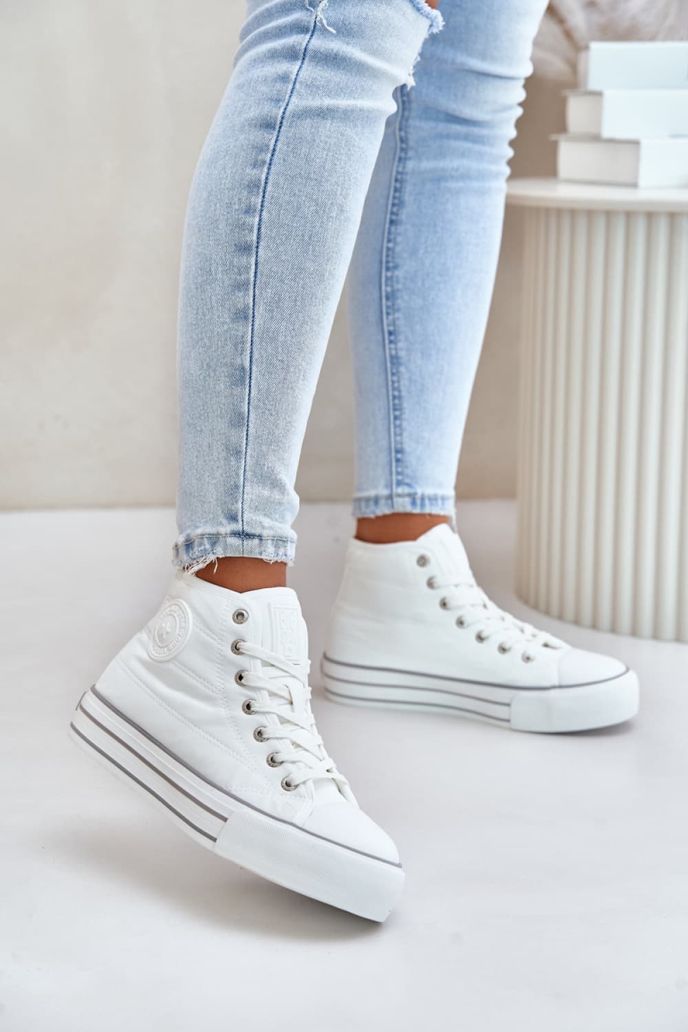 Scarpe da ginnastica con plateau model 201921 Step in style