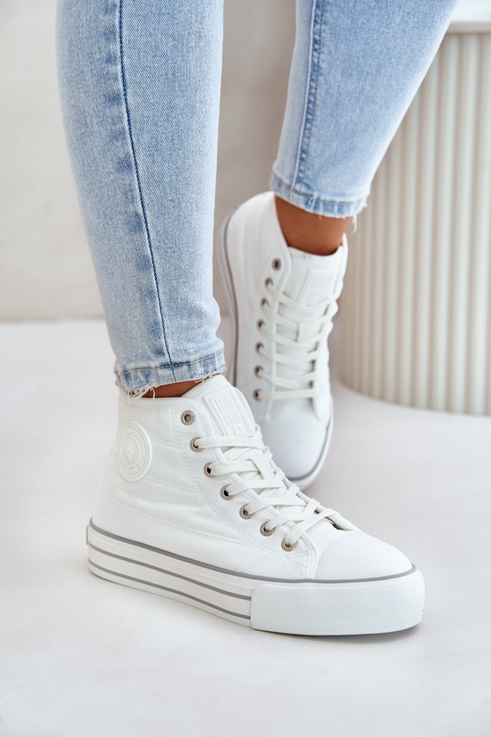 Scarpe da ginnastica con plateau model 201921 Step in style - Miniatura 3
