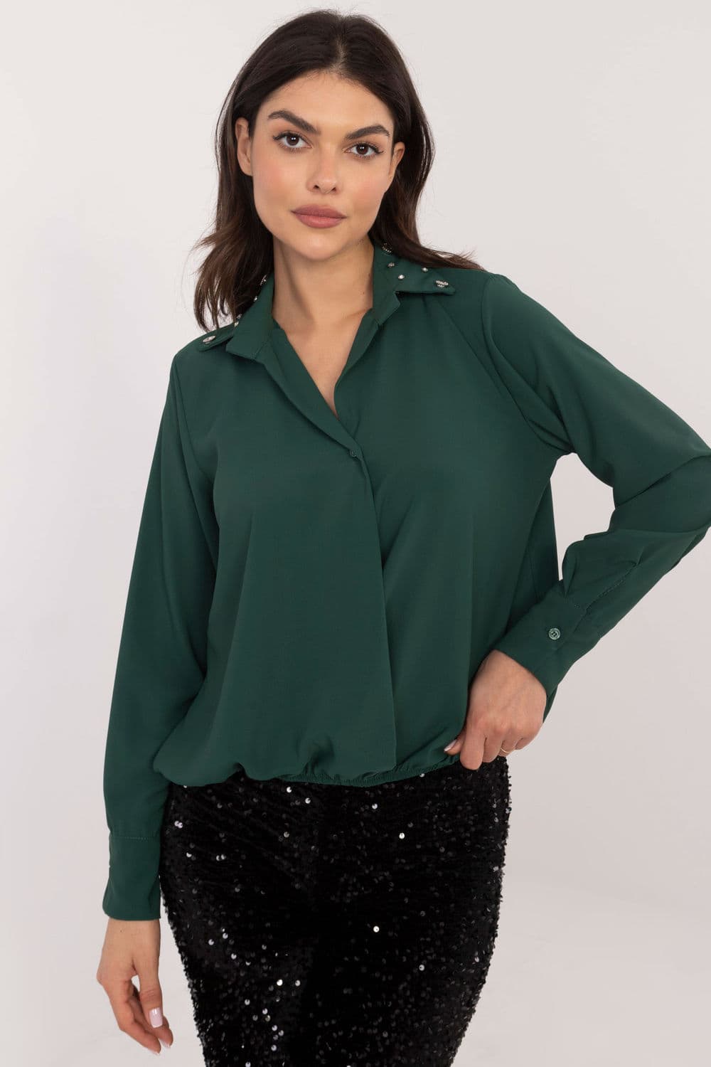 Camicia a manica lunga  model 203103 Italy Moda
