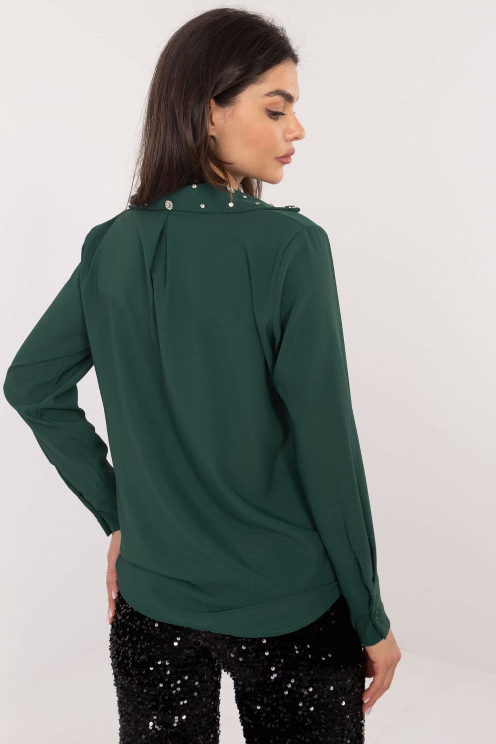 Camicia a manica lunga  model 203103 Italy Moda - Miniatura 3