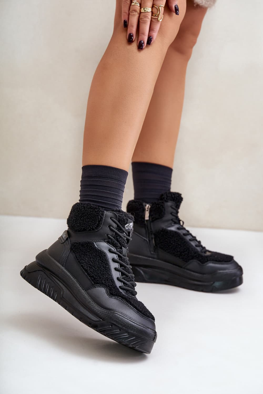 Scarpe sportive con piattaforma model 203635 Step in style