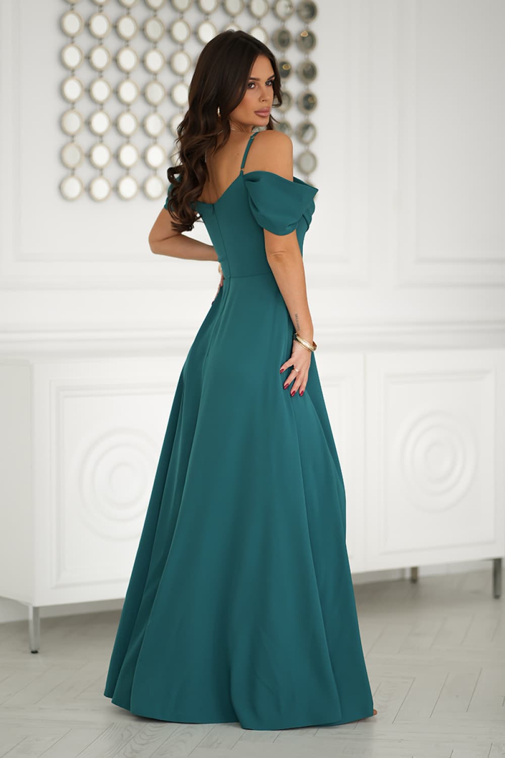 Vestito lungo model 203761 Bicotone - Miniatura 3
