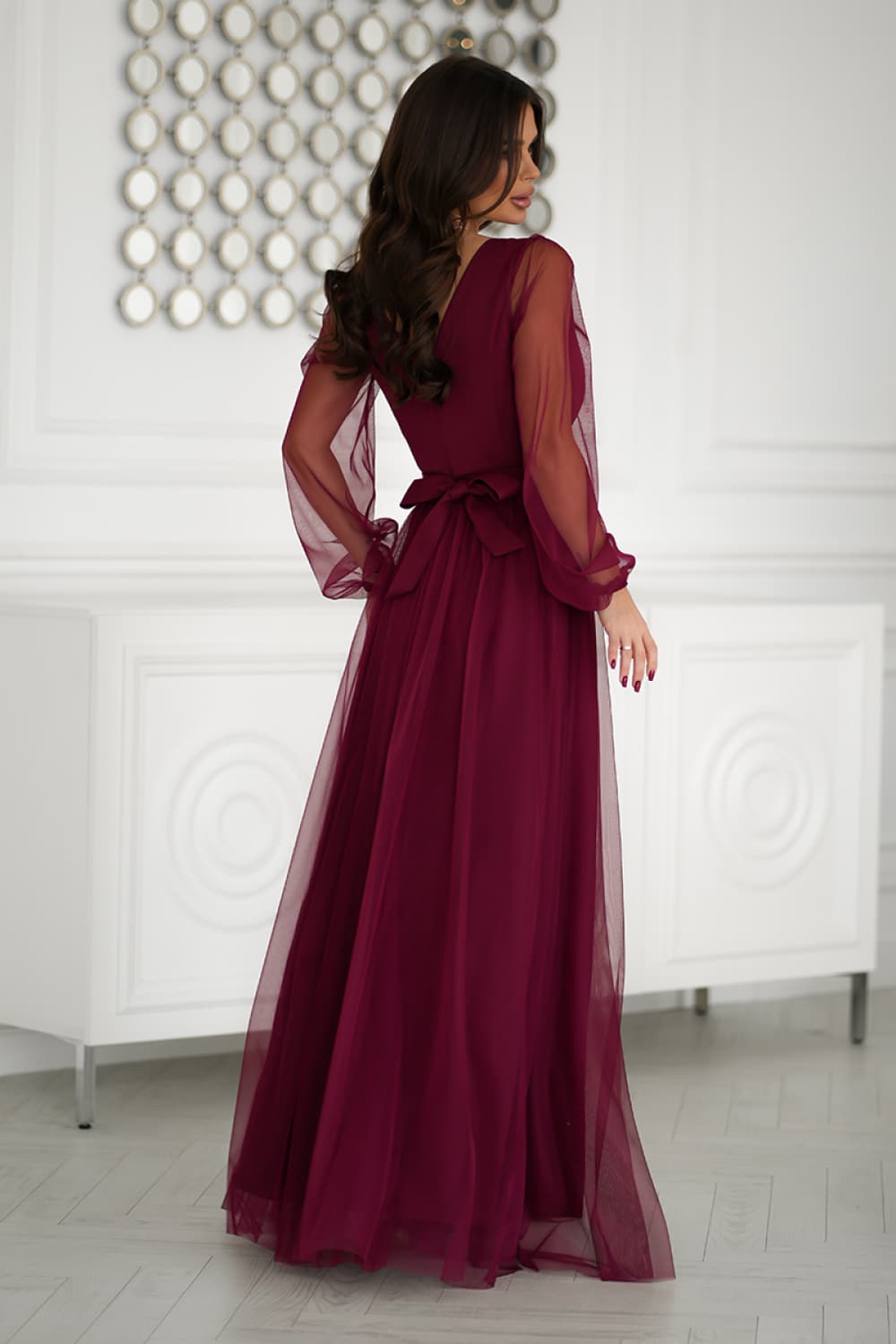 Vestito lungo model 203762 Bicotone - Miniatura 3