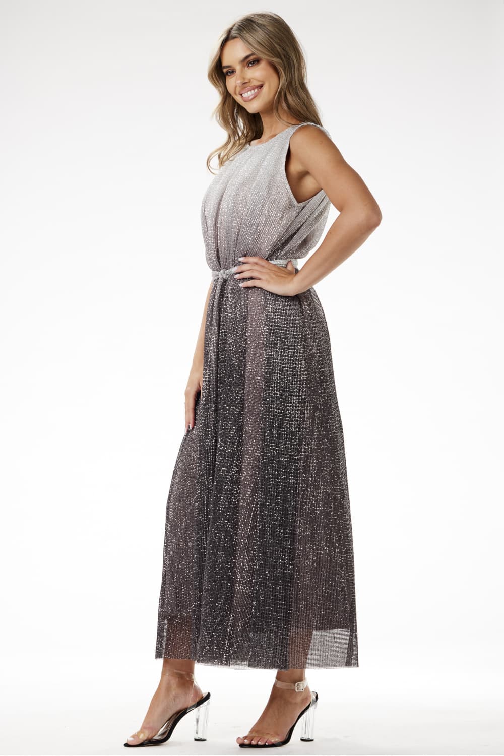 Vestito lungo model 204239 awama - Miniatura 4