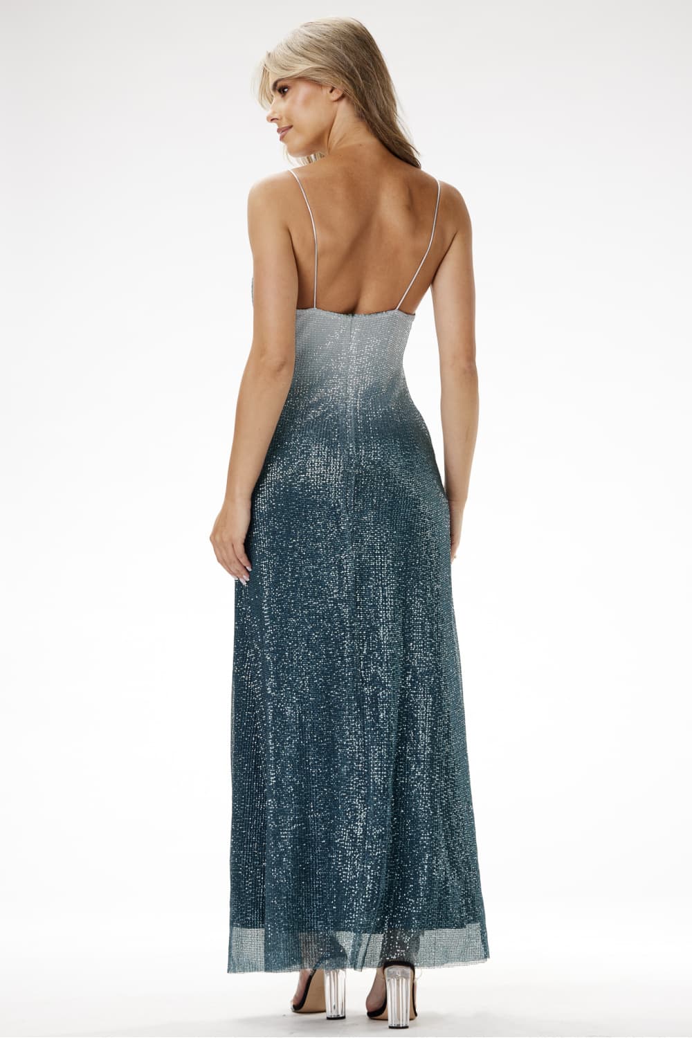 Vestito lungo model 204247 awama - Miniatura 3