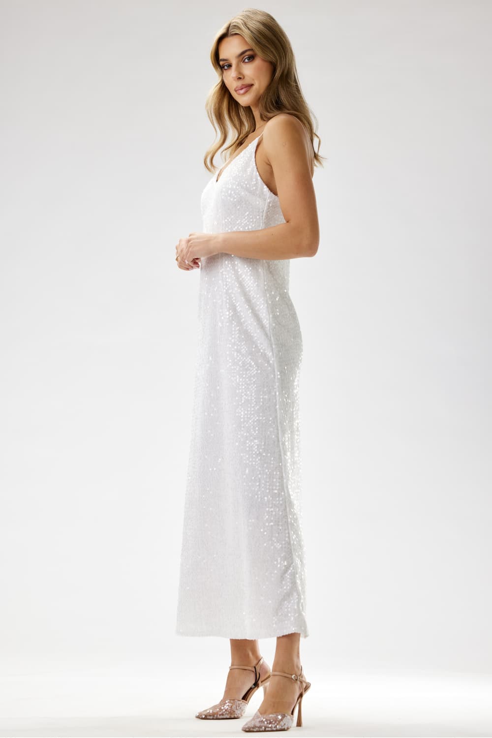 Vestito lungo model 204259 awama - Miniatura 2