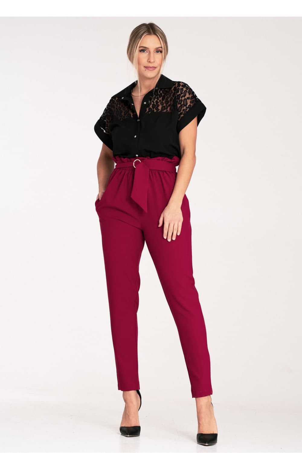 Camicia a manica corta model 204319 Figl - Miniatura 2