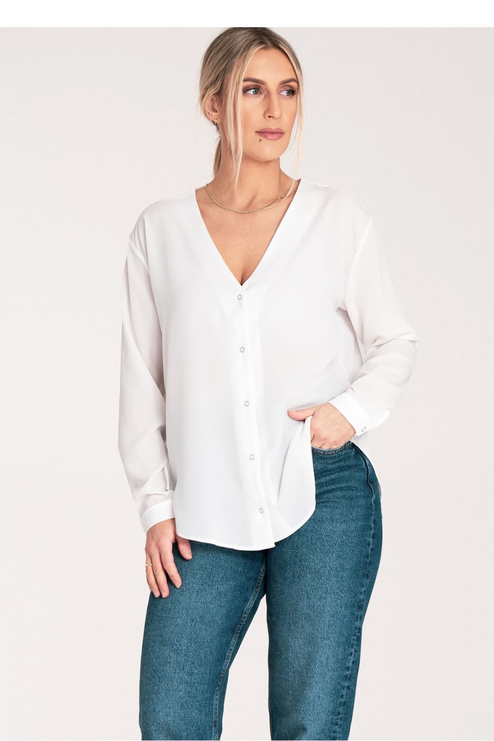 Camicia a manica lunga model 204326 Figl