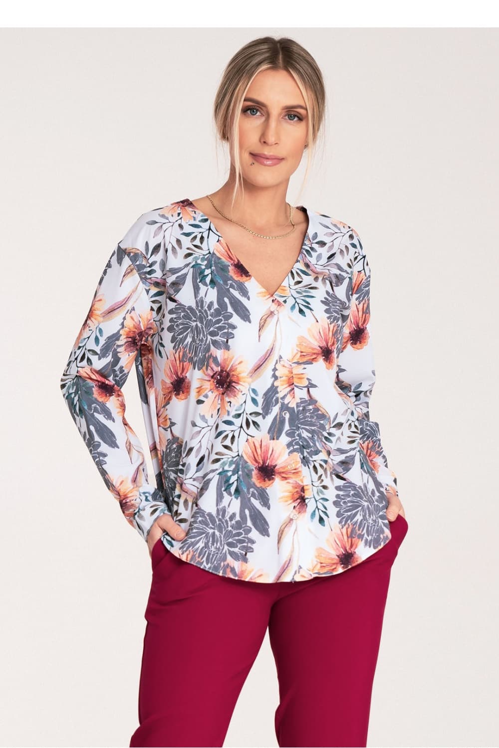 Camicia a manica lunga model 204330 Figl