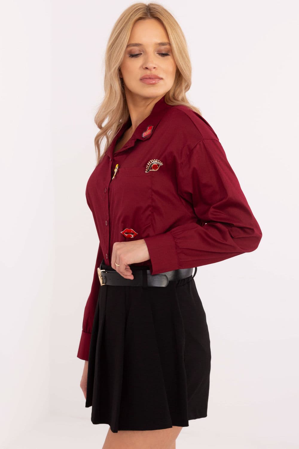 Camicia a manica lunga  model 204357 Italy Moda - Miniatura 2