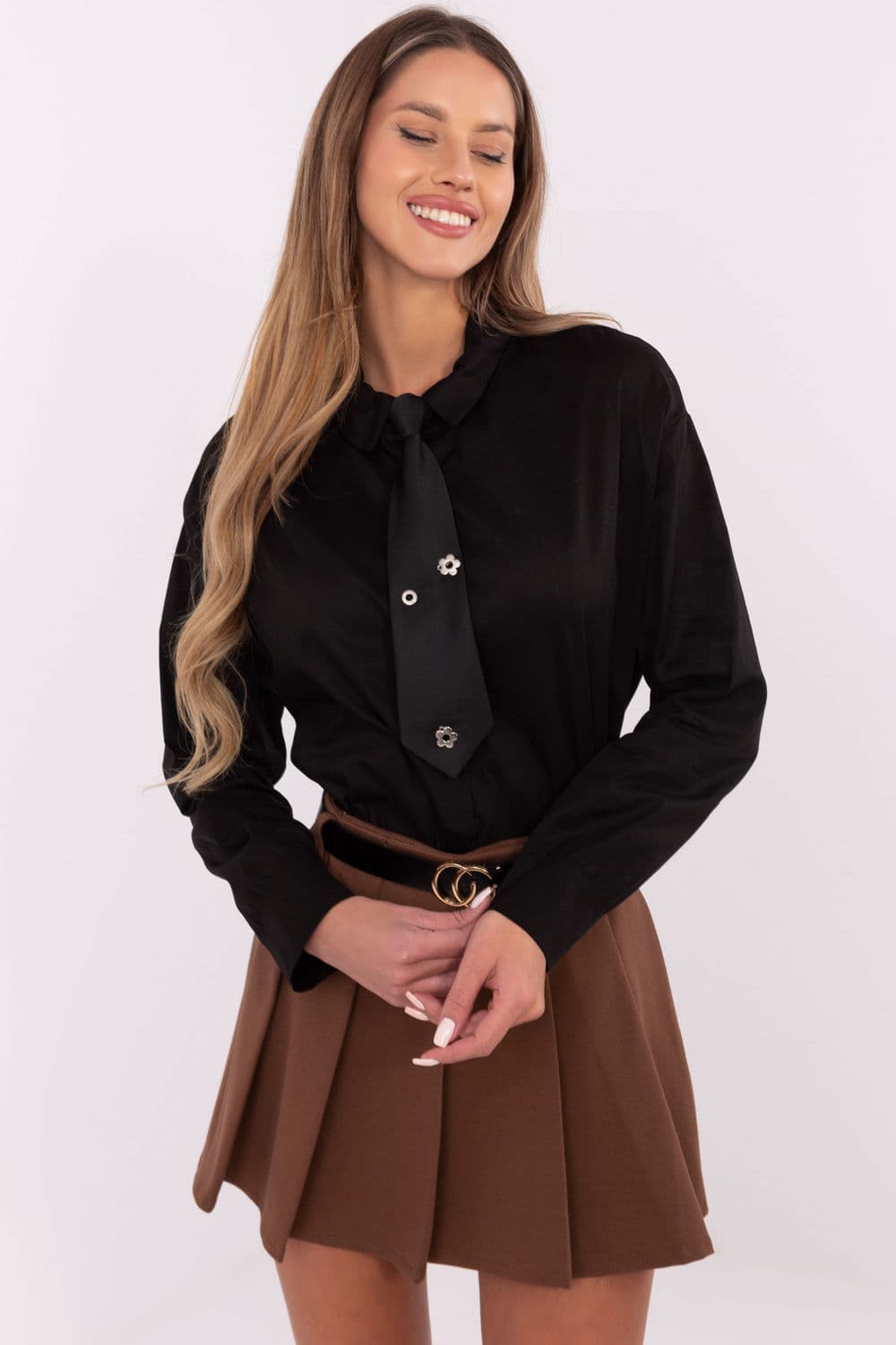 Camicia a manica lunga  model 204397 Italy Moda