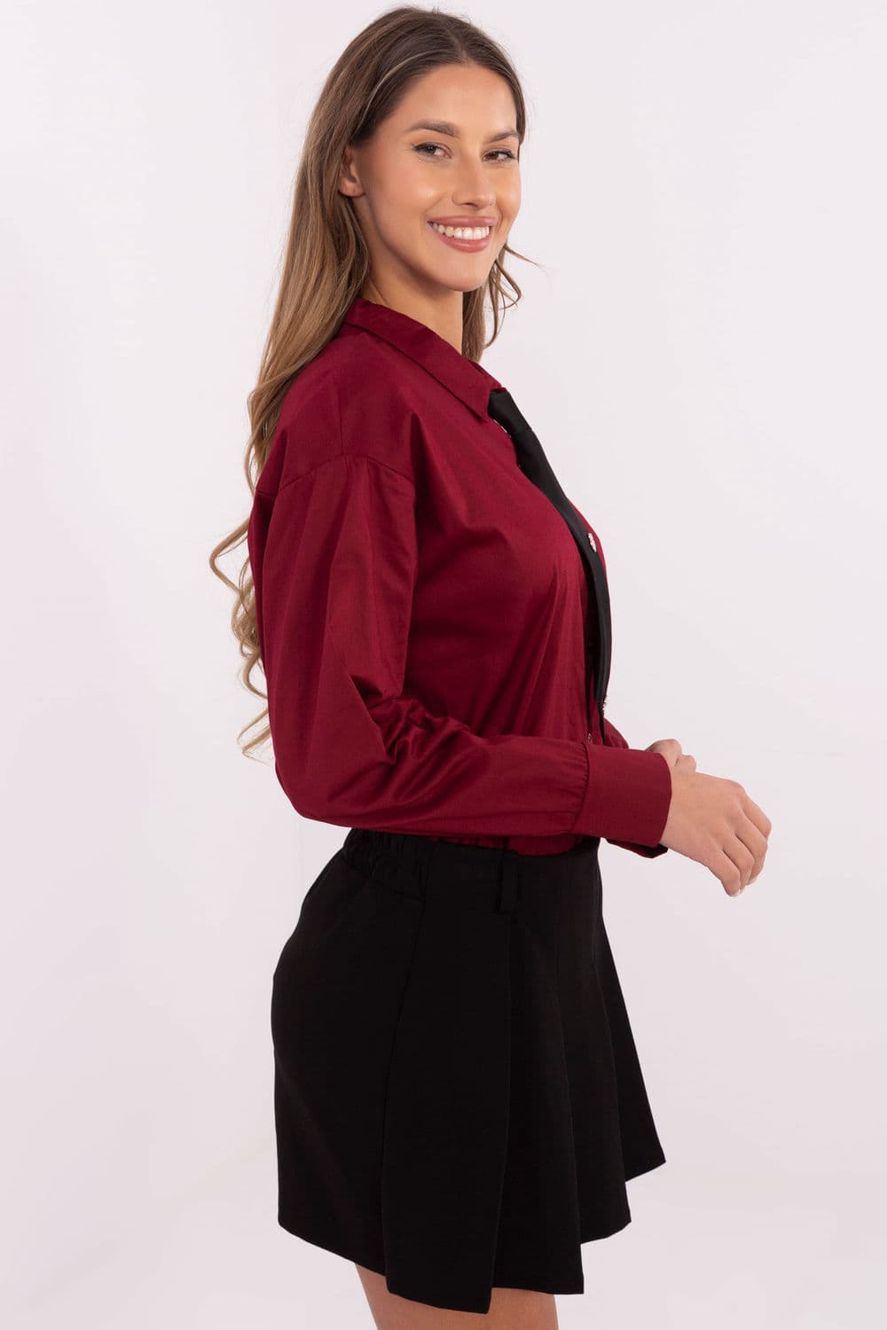Camicia a manica lunga  model 204398 Italy Moda - Miniatura 2