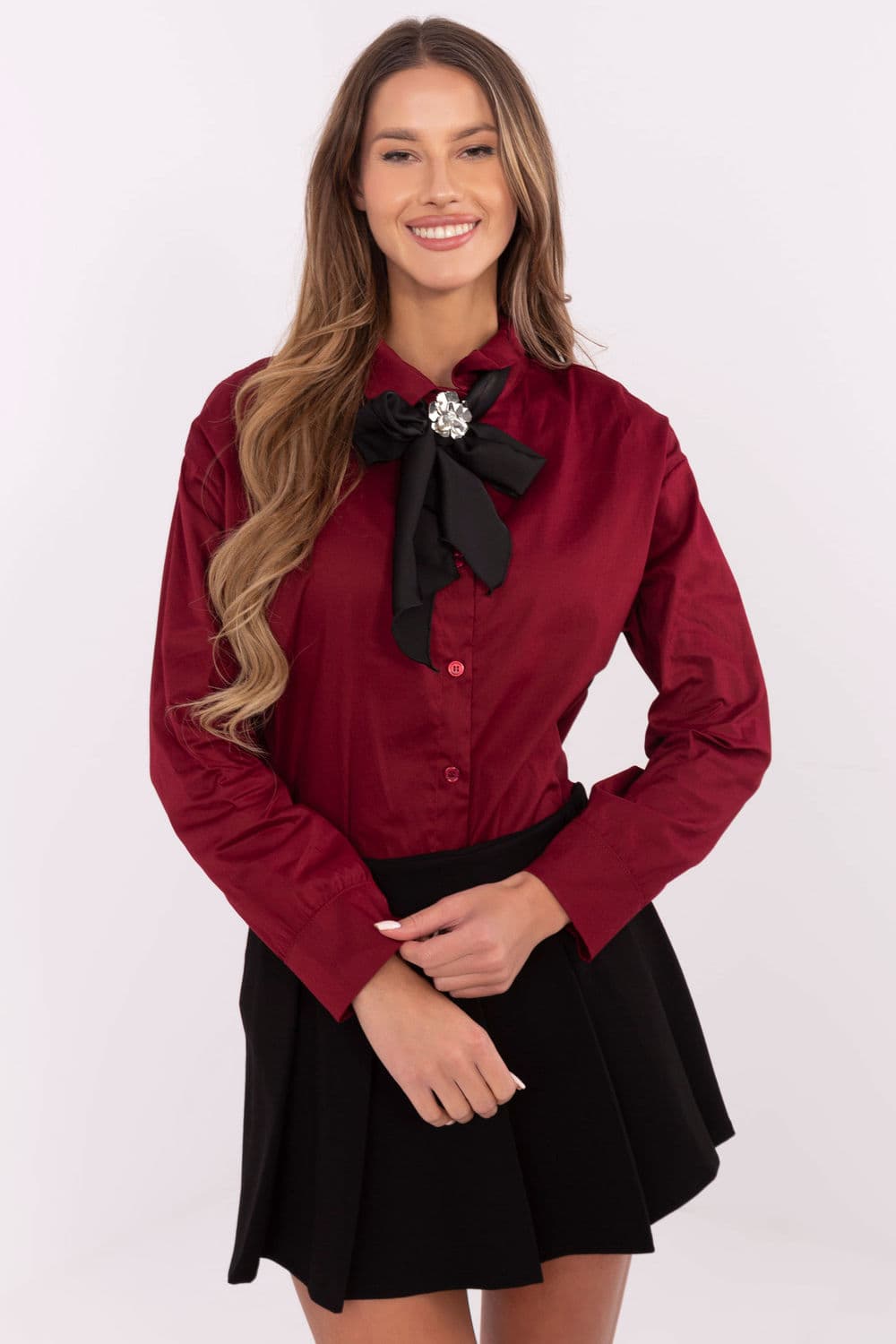 Camicia a manica lunga  model 204399 Italy Moda