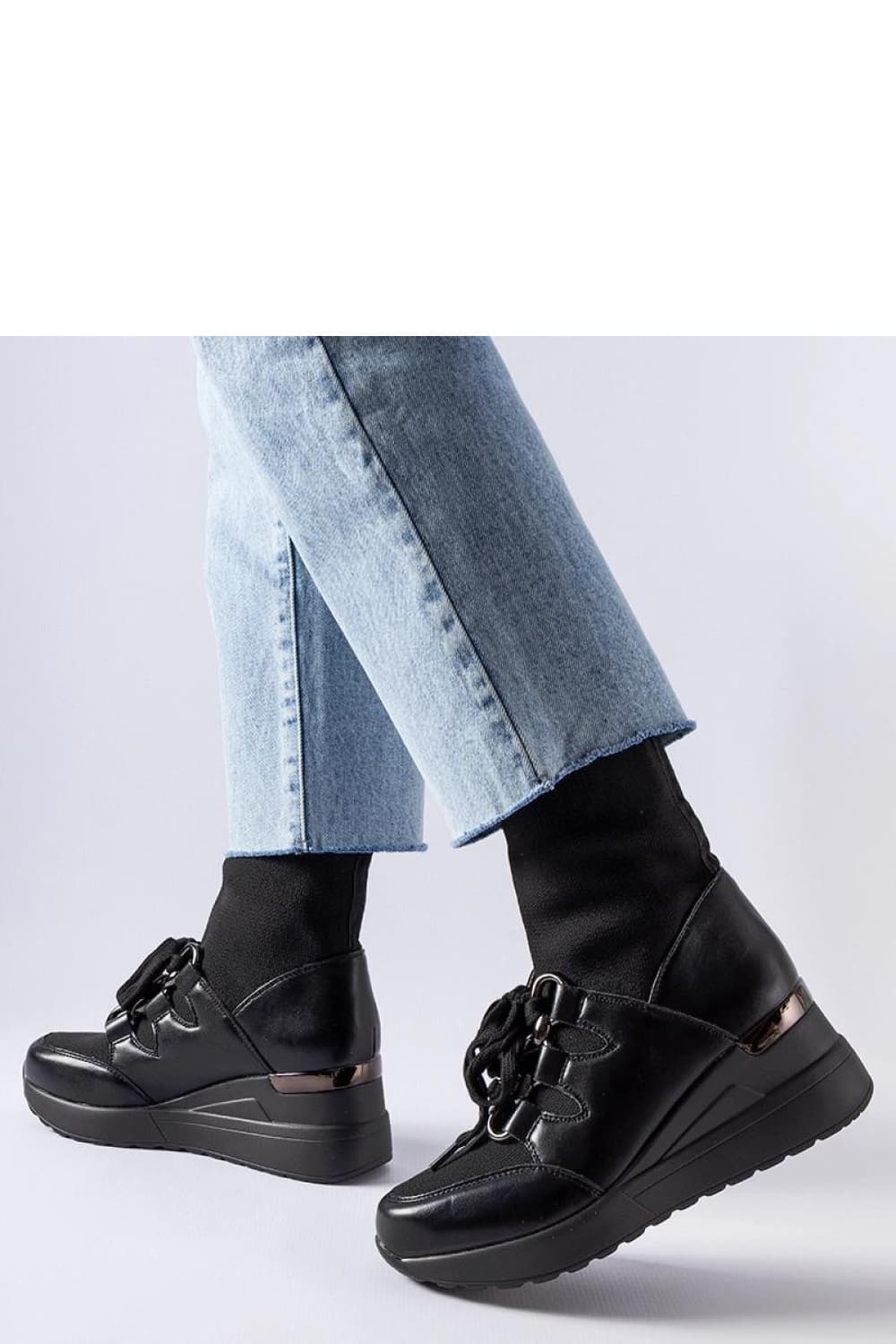 Scarpe con zeppa model 206574 Solea - Miniatura 2