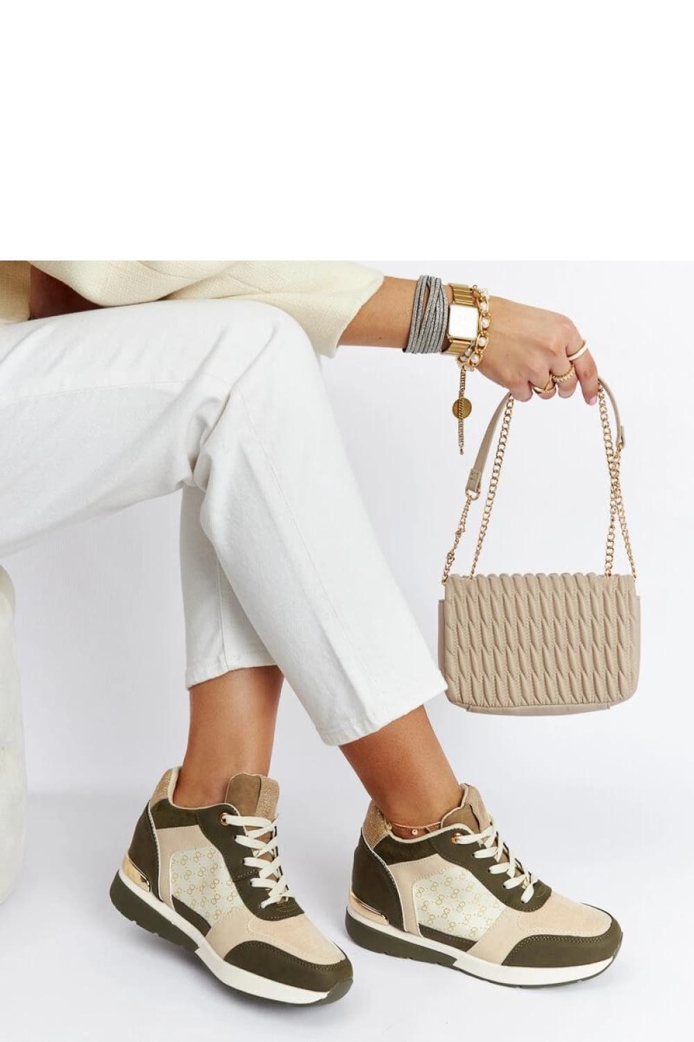 Scarpe sportive con zeppa model 207553 Solea