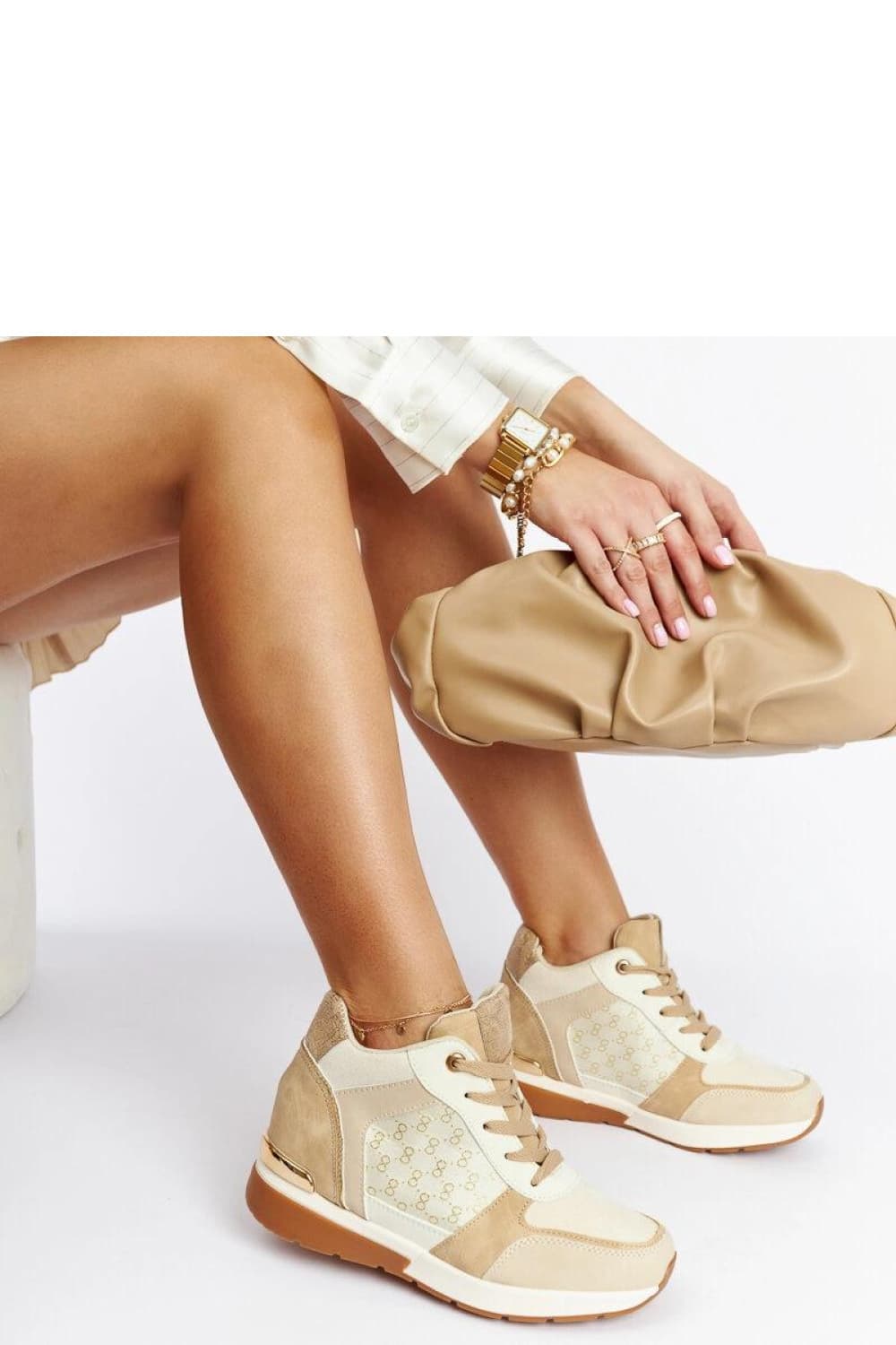 Scarpe sportive con zeppa model 207555 Solea