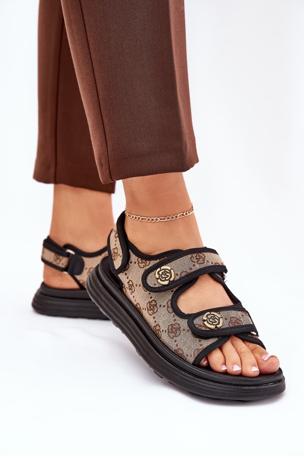 Sandali con plateau model 209904 Step in style