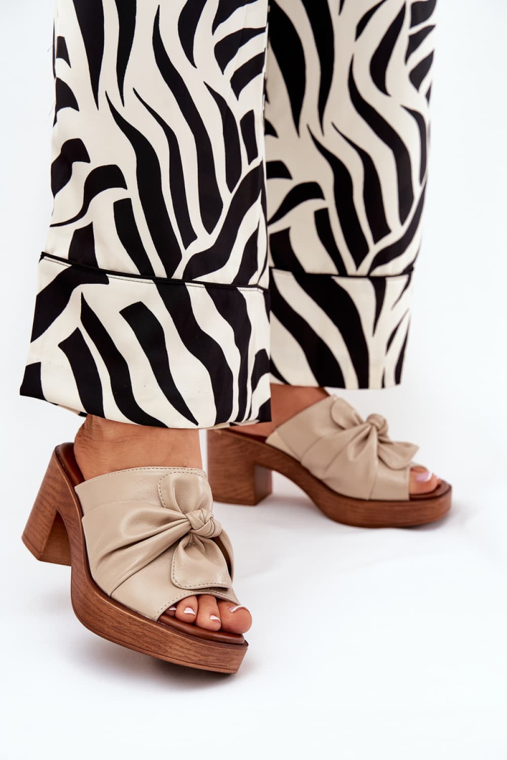 Zoccoli con tacco model 209935 Step in style