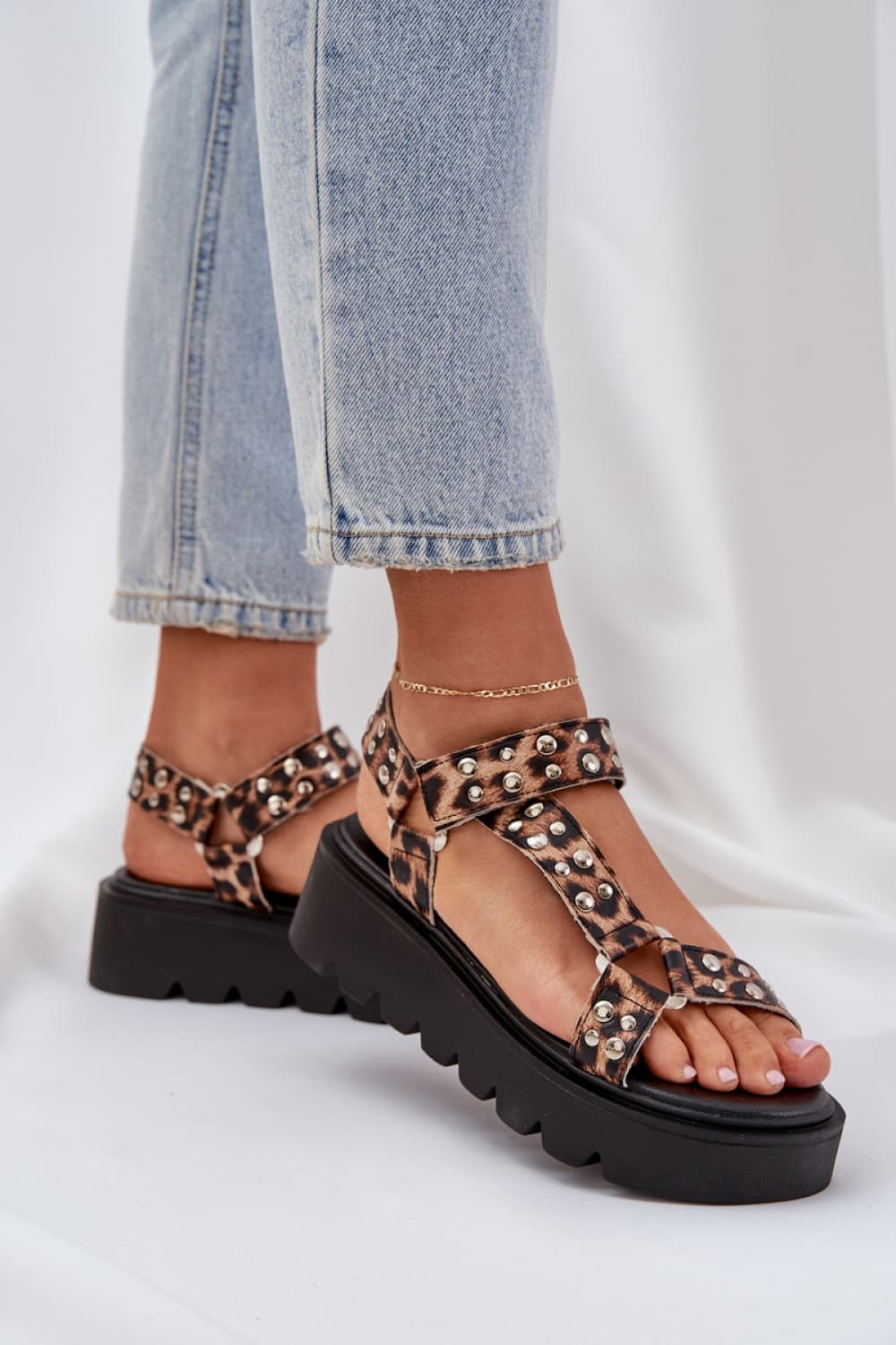 Sandali con plateau model 210158 Step in style