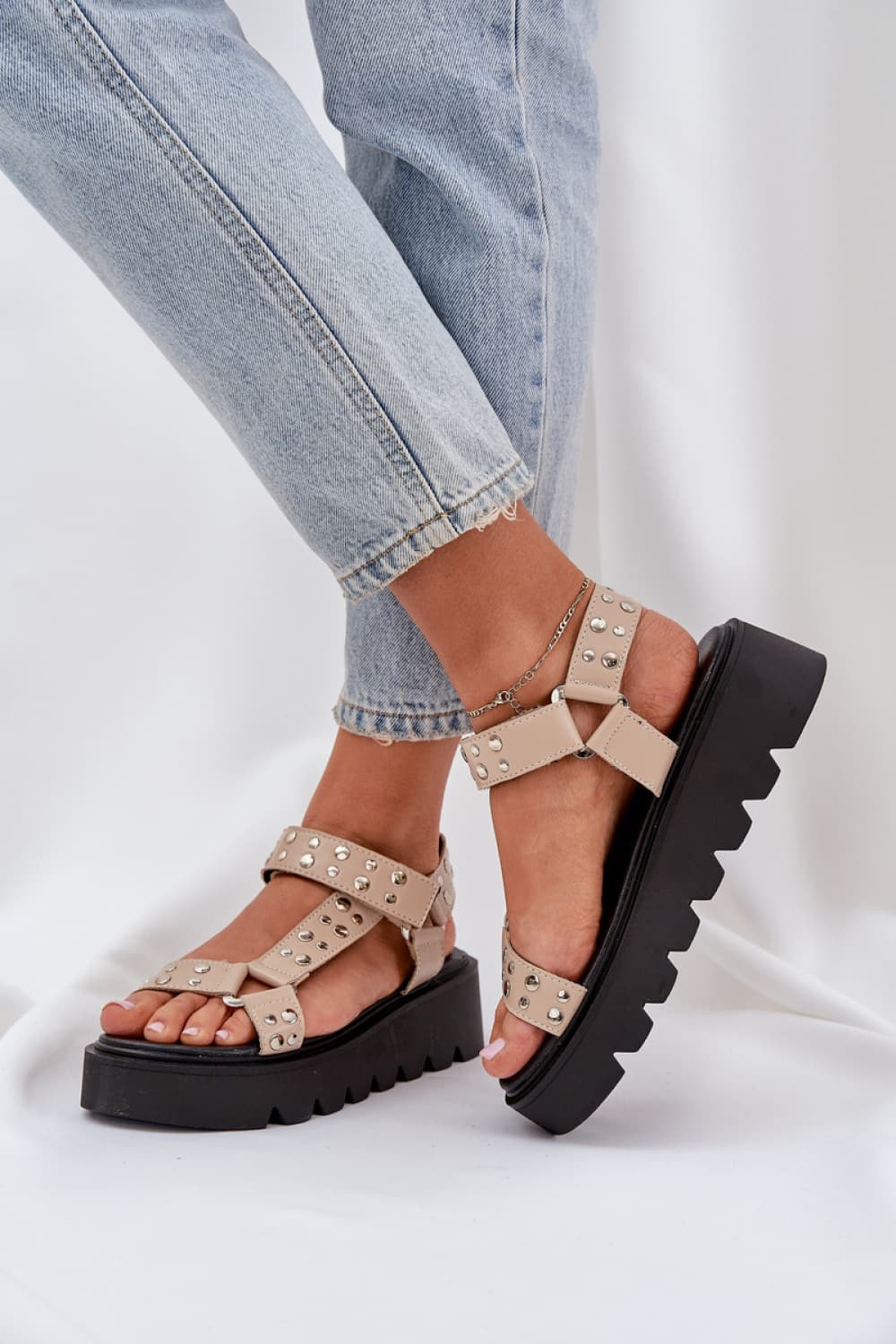 Sandali con plateau model 210160 Step in style