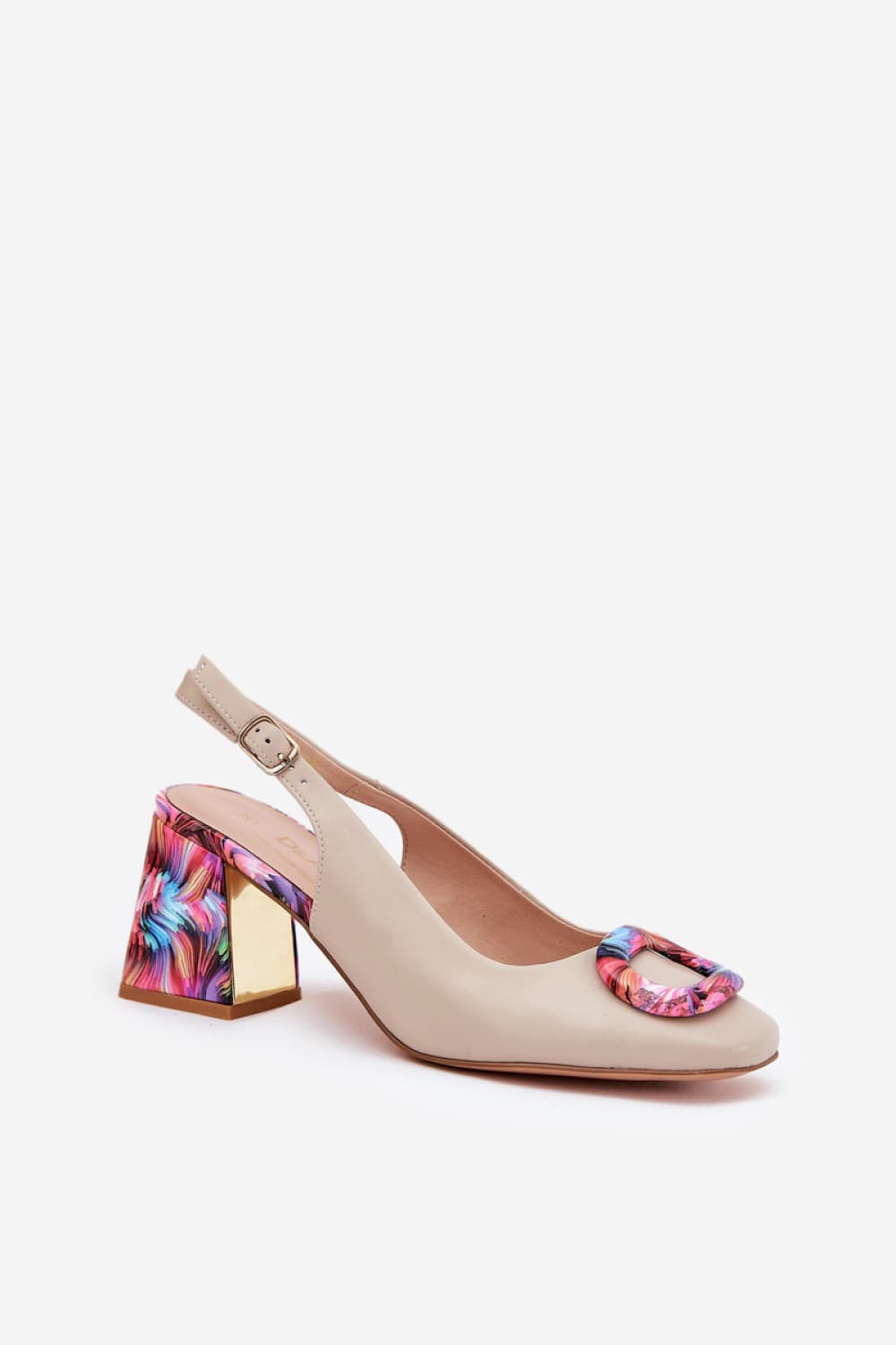 Sandali con tacco model 210693 Step in style - Miniatura 2