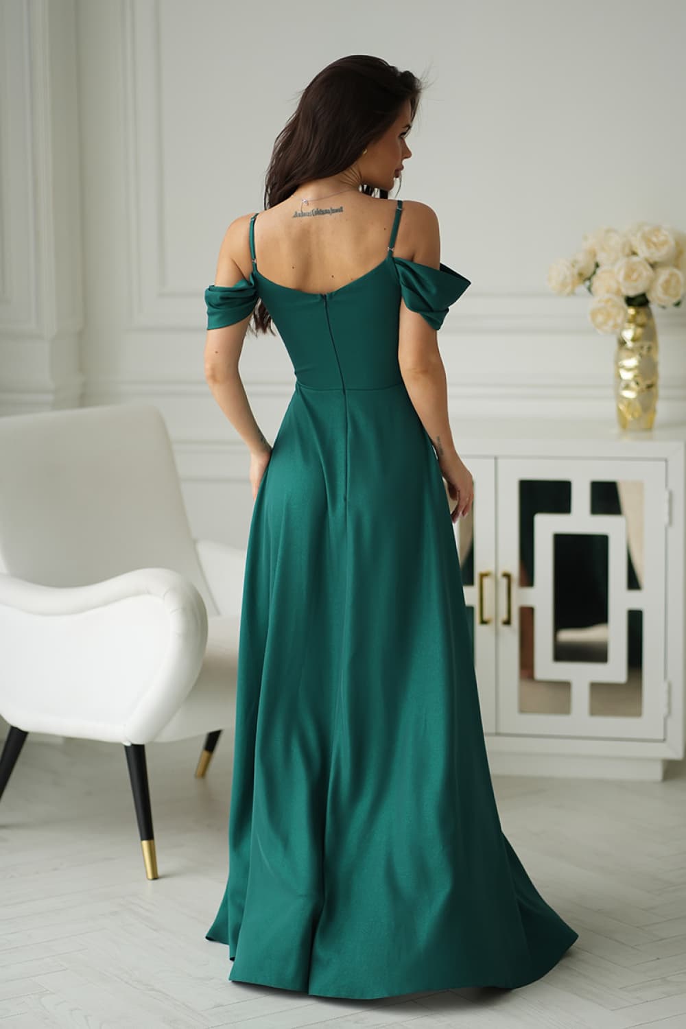 Vestito lungo model 210724 Bicotone - Miniatura 2
