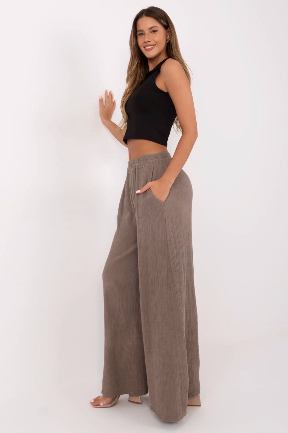 Pantaloni da donna model 211271 Italy Moda - Miniatura 2