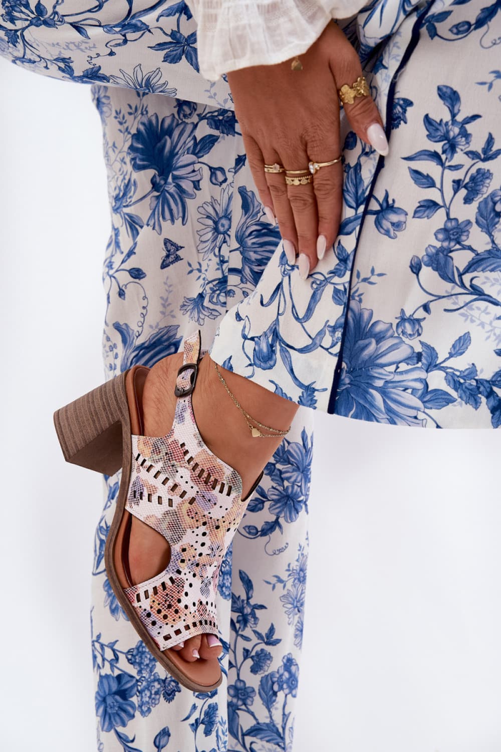 Sandali con tacco model 211363 Step in style - Miniatura 3