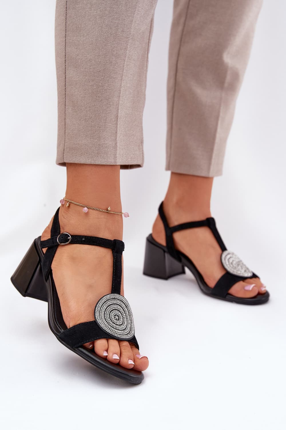 Sandali con tacco model 211368 Step in style