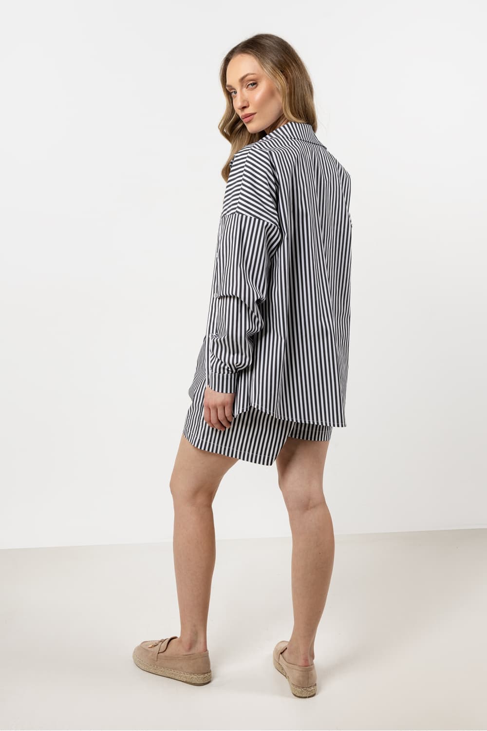 Camicia a manica lunga  model 212200 awama - Miniatura 3