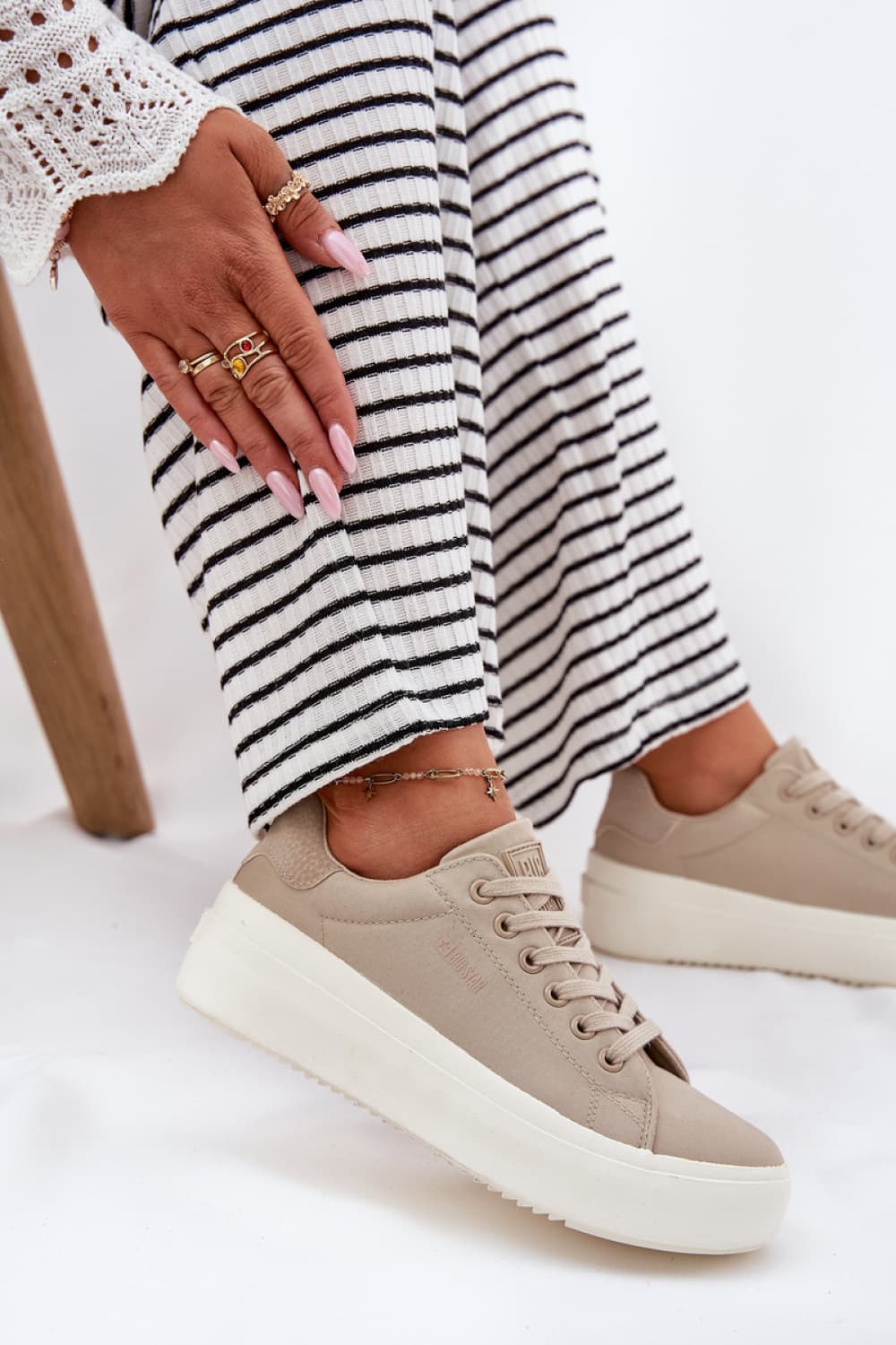 Scarpe da ginnastica con plateau model 212726 Step in style