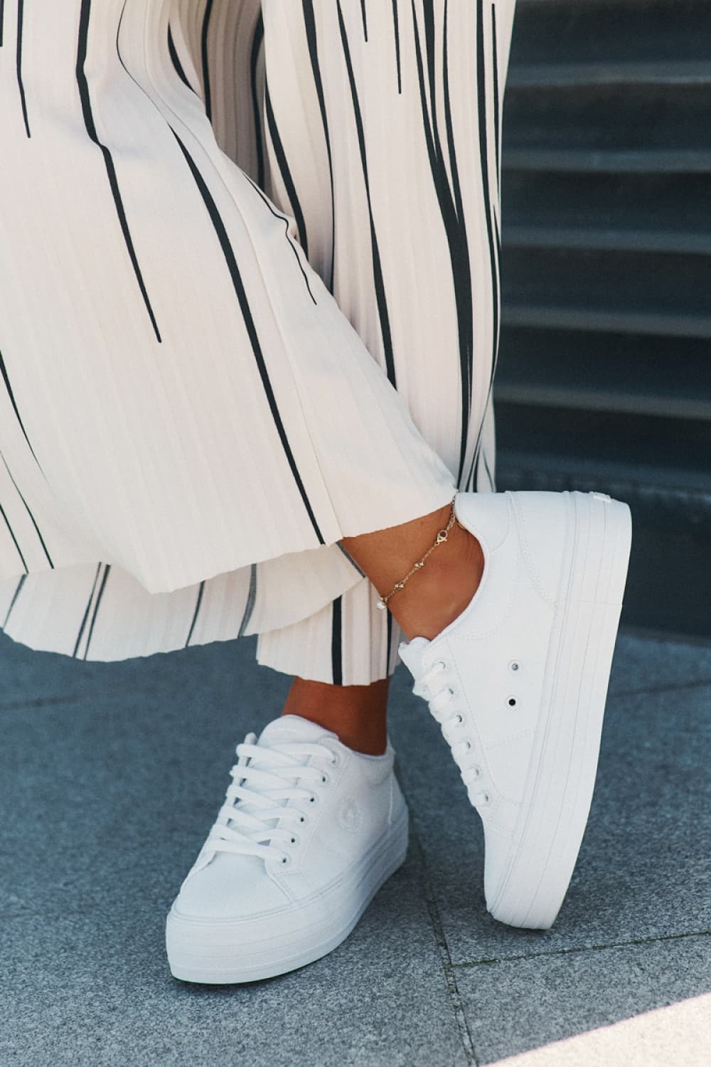 Scarpe da ginnastica con plateau model 212729 Step in style - Miniatura 3