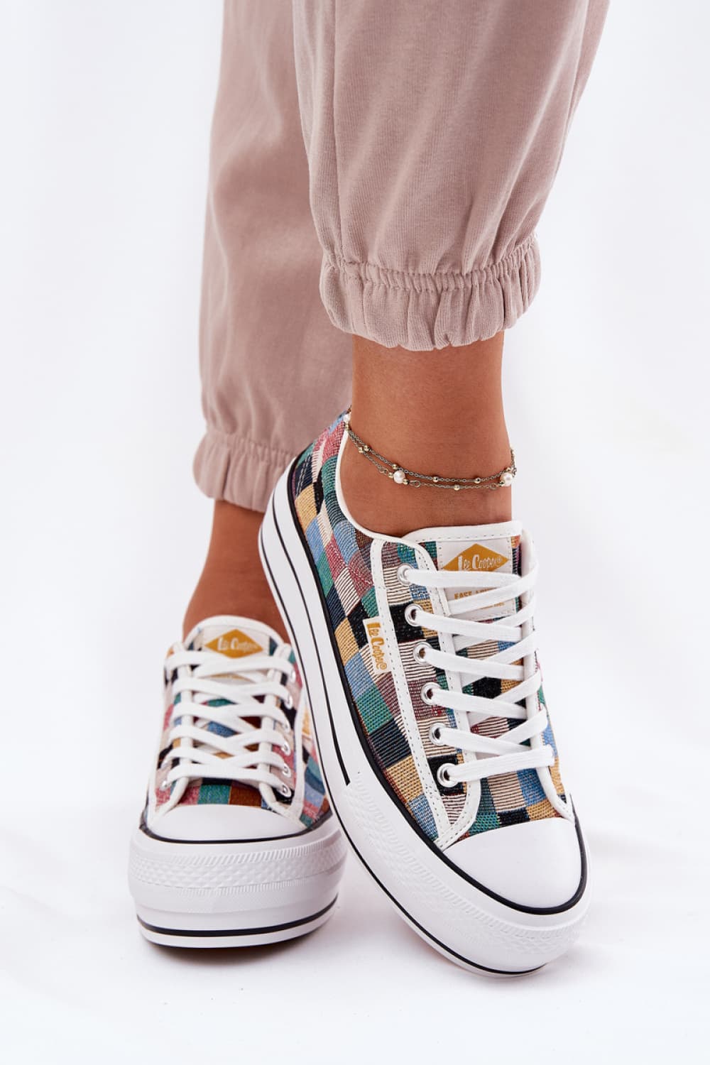 Scarpe da ginnastica con plateau model 212731 Step in style - Miniatura 3